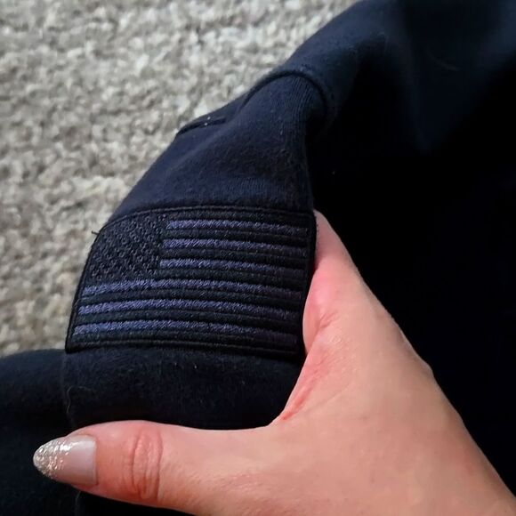 Under Armour Project Rock Men’s Crewneck Sweatshirt Black Size M Soft Pullover - Picture 5 of 7